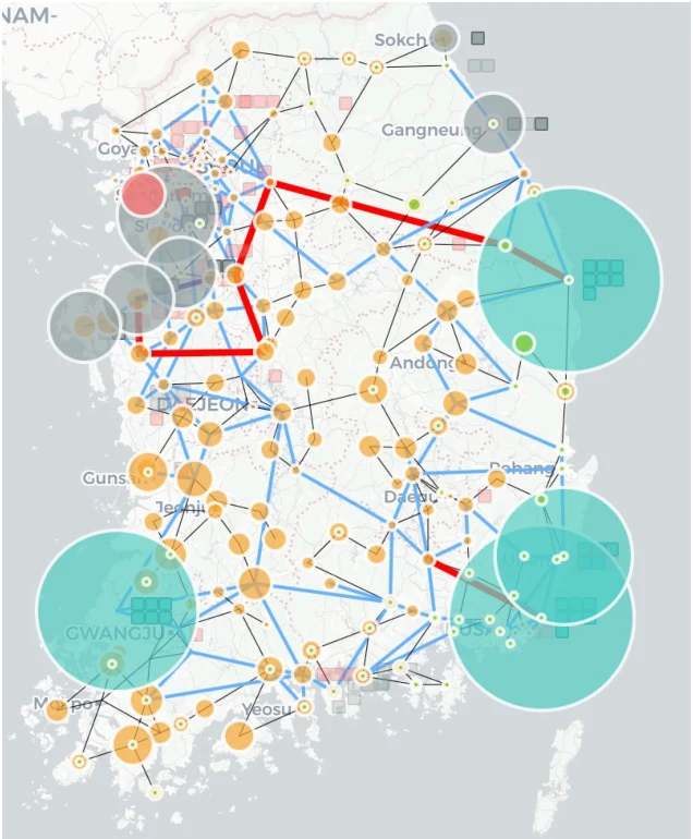Day 121 dispatch snapshot at T=9