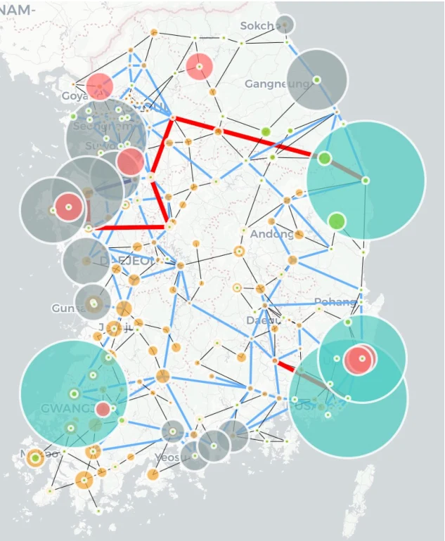 Day 121 dispatch snapshot at T=18