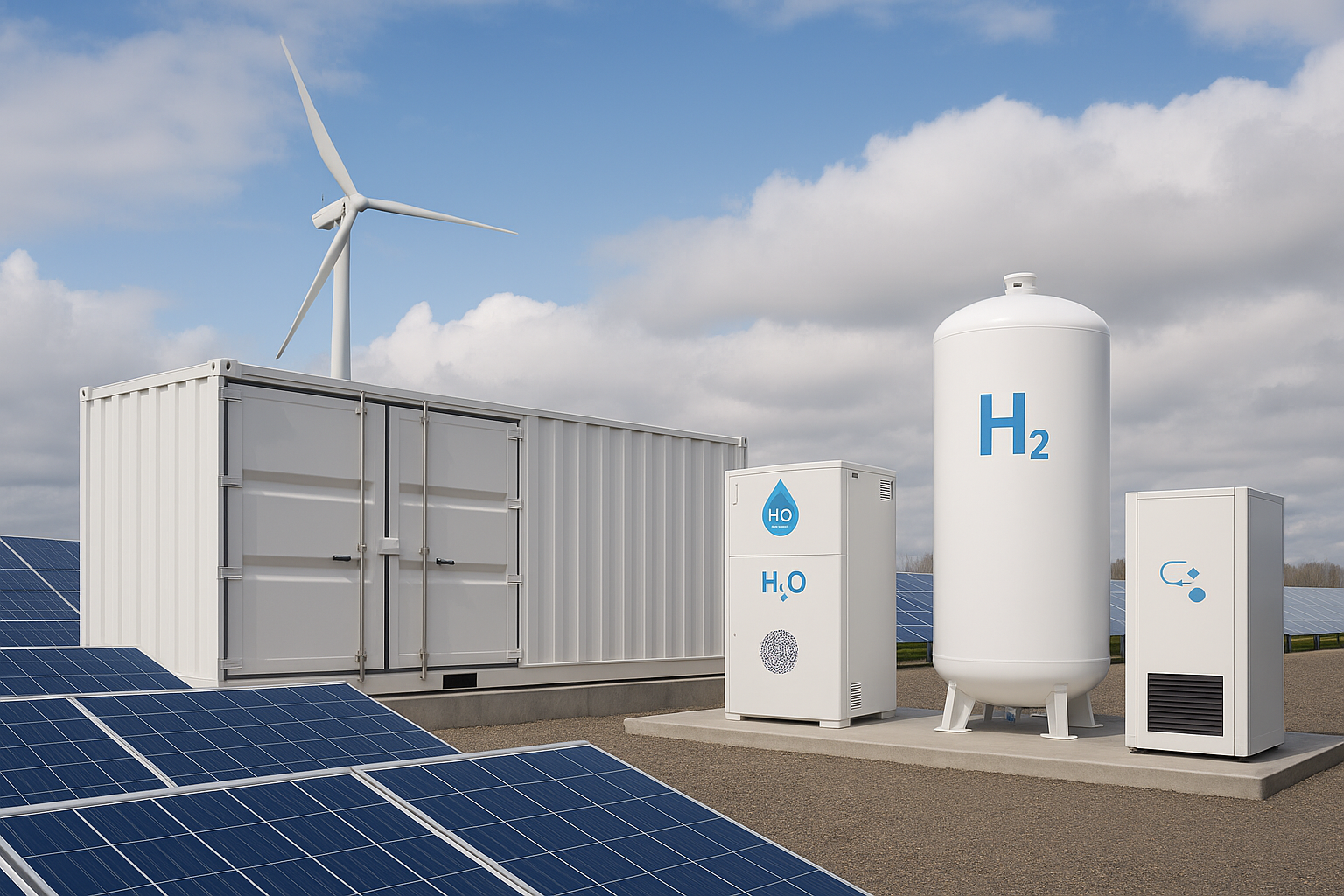 Risk-Aware Bidding for VPPs with Power-to-Hydrogen